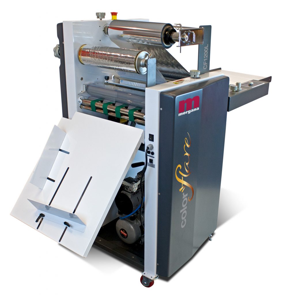 Morgana CF1200L ColorFlare foiling and laminating system